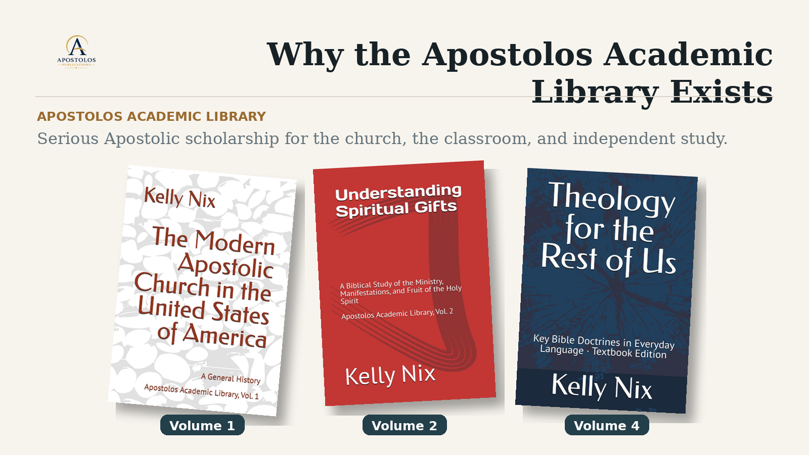 Why the Apostolos Academic Library Exists